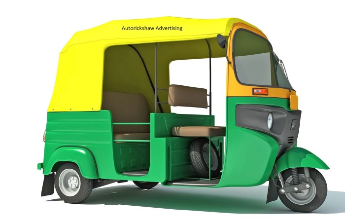 Auto Rickshaw Advertisement Services In Lucknow | Grobiz