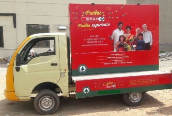 Best Mobile van advertisement agency in India | grobiz