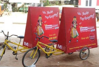 Trycycle advertising services in India | Grobiz