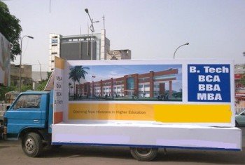 Mobile van advertisement agency in lucknow | grobiz