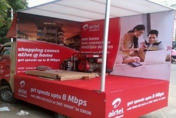 Mobile van promotion services in lucknow | grobiz