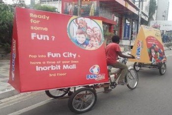 Trycycle branding services in India | Grobiz