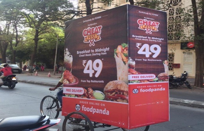 Trycycle advertisement services in Lucknow | Grobiz